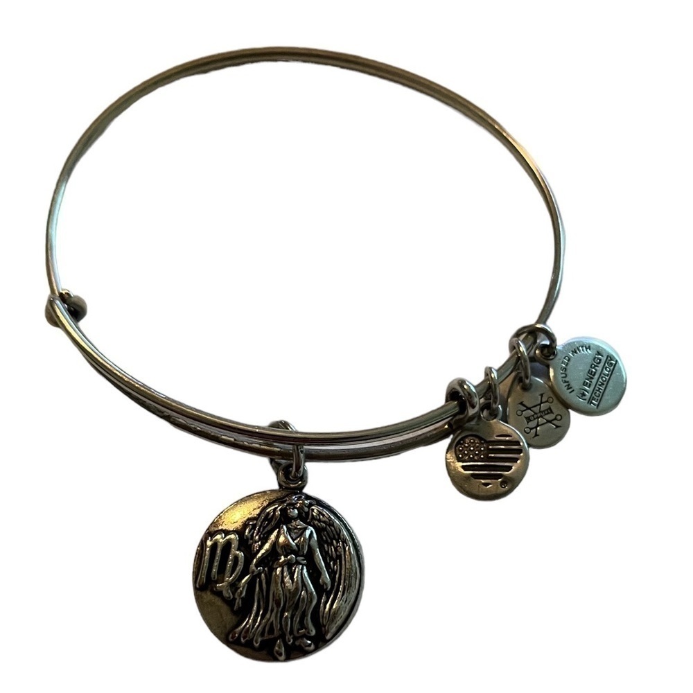 Alex and Ani Silver Tone “Virgo” Bracelet